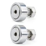 uxcell Stainless Steel Cam Follower Bearing Track Runner-0