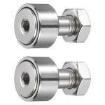 Uxcell Cam Follower Bearing 304 Stainless Steel Track Runner-0