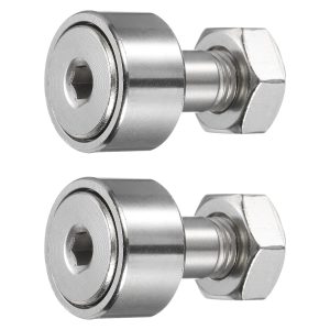 Uxcell Cam Follower Bearing 304 Stainless Steel Track Runner-0