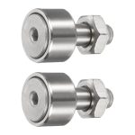 uxcell 304 Stainless Steel Cam Follower Track Runner Bearing-0