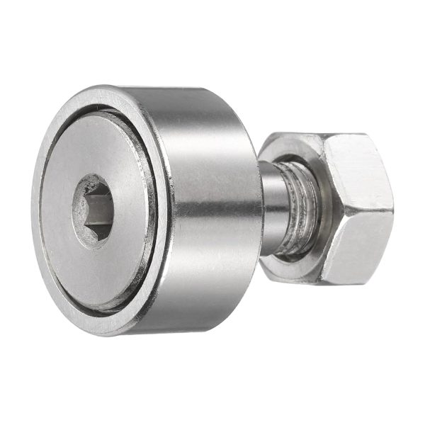 uxcell Cam Follower Bearing 304 Stainless Steel Track Runner-0