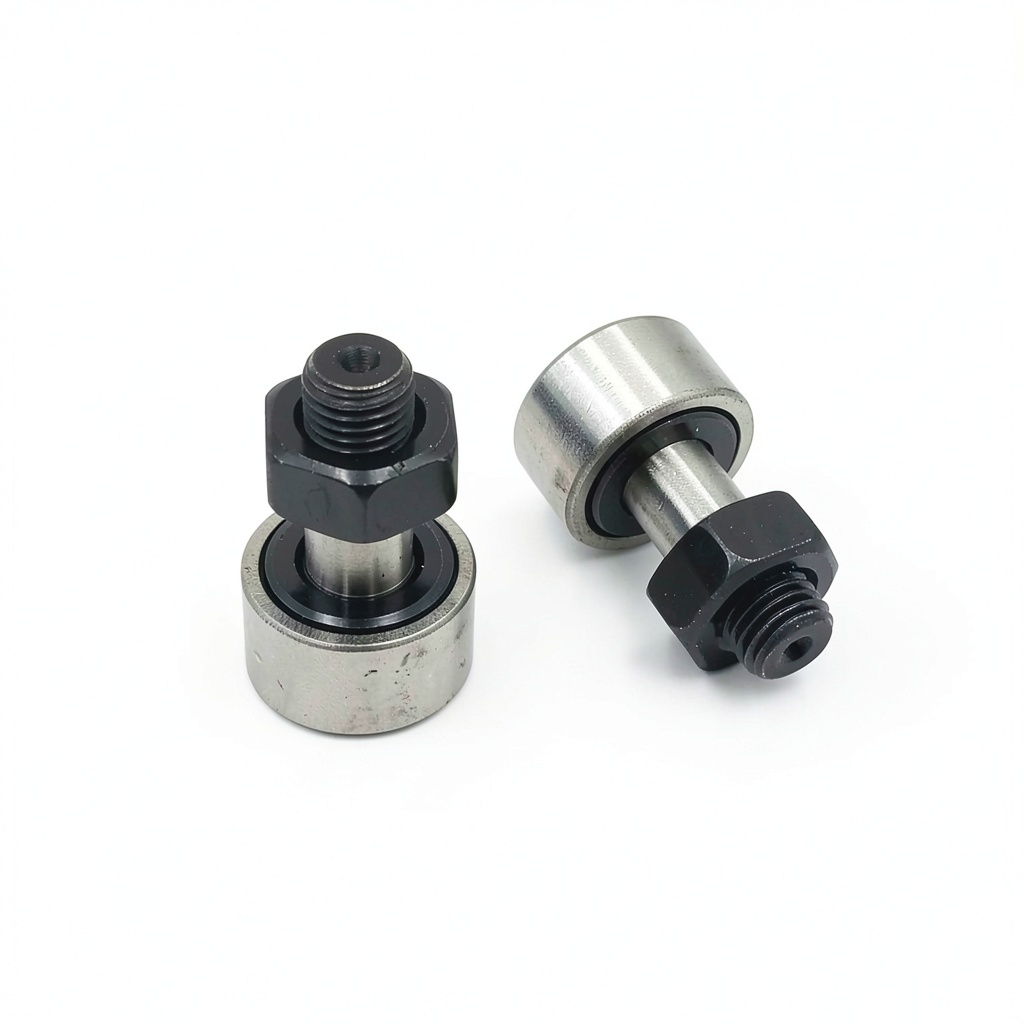 Cam follower bearing installed in an industrial gearbox
