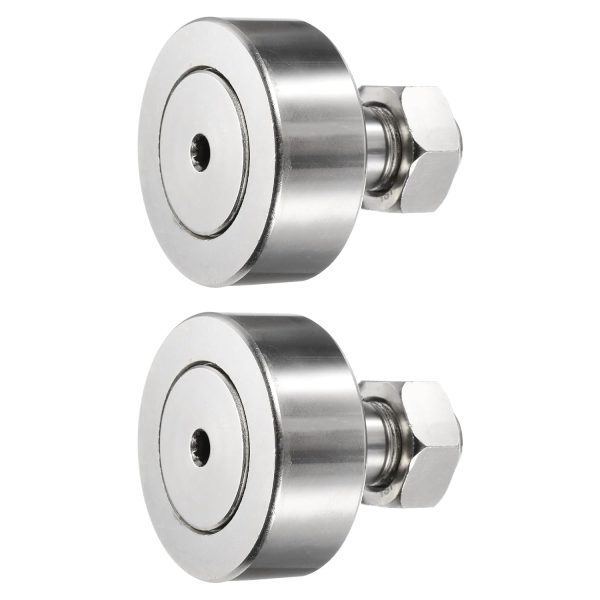 uxcell Stainless Steel Cam Follower Bearing Track Runner-0