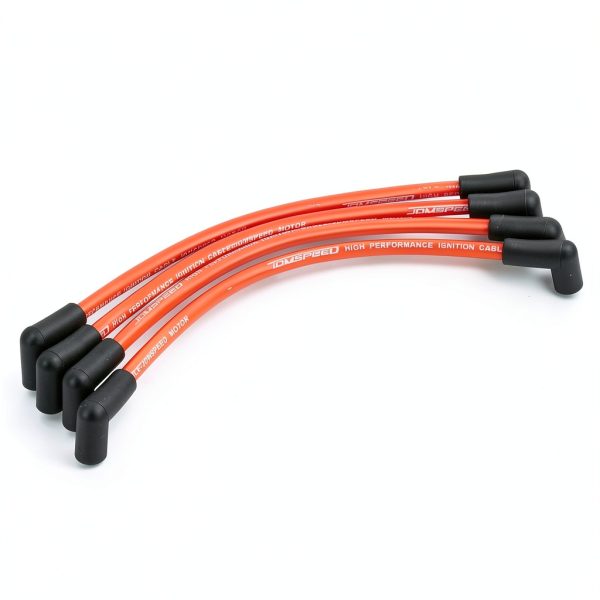 JDMSPEED 10mm Spark Plug Wire Set Red Silicone for Evinrude Outboards-6