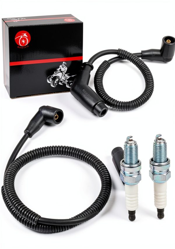 MOTO1988 12mm Alloy Steel Spark Plug Wire Set for Can‑Am Commander-3