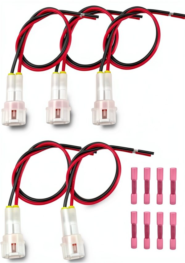 Power Lead Harness ALTBET 18AWG 11.8in Kit for Yamaha Wolverine-0