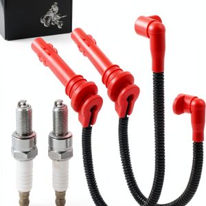Polaris RZR Spark Plug Wire Set MOTO1988 Iridium UTV 2015-2023-0