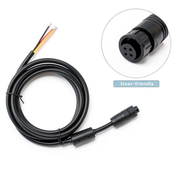 VAINELY 4‑Pin Marine Cable 000-00128-001 6.5ft Replacement for Simrad-5