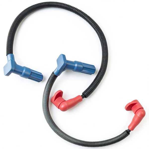 Caltric Polaris Ranger Spark Plug Wire Set 2021-2025 Heavy Duty 22.5in-4
