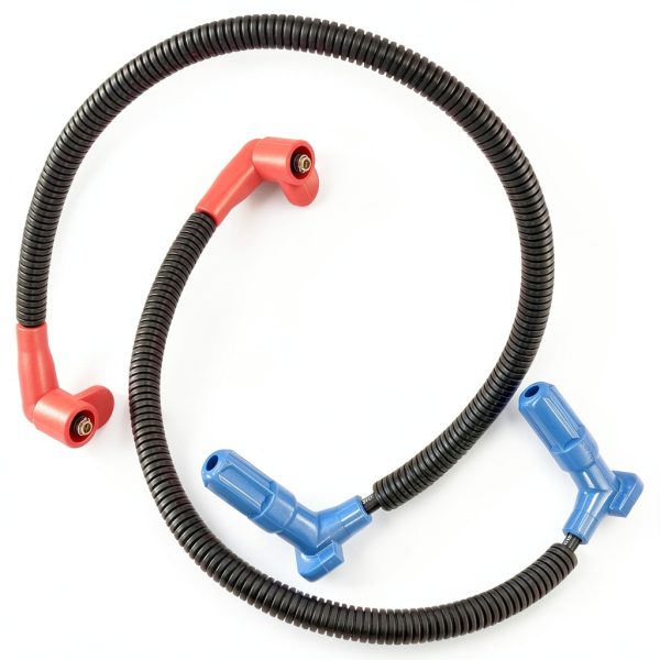 Caltric Polaris Ranger Spark Plug Wire Set 2021-2025 Heavy Duty 22.5in-0