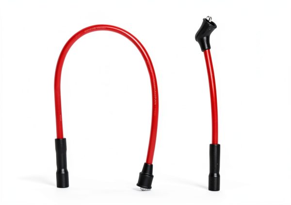 Harley-Davidson Spark Plug Wires Saihisday Red Silicone Set 2104-0143-2