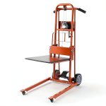 VEVOR Lift Winch Stacker 330lb Pallet Dolly Swivel Casters-0
