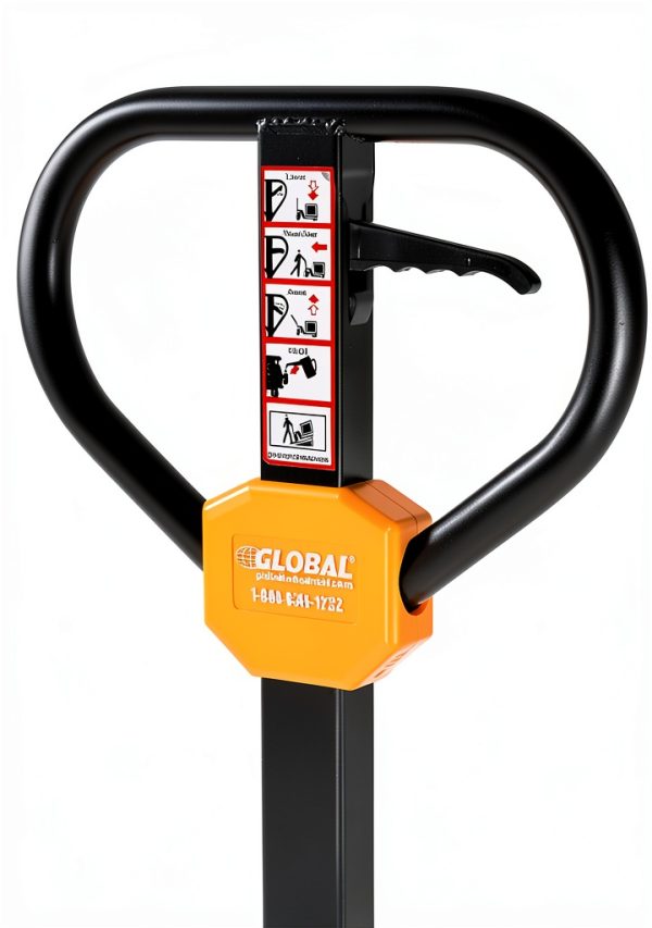 Industrial Duty Narrow Pallet Jack Global Industrial 5500 lb Capacity-4