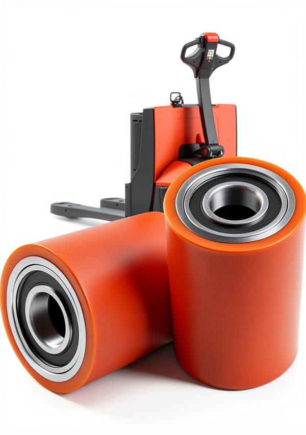 Load Wheel LEVANLIGHT for Toyota 8HBW23 – Alloy PU, Orange, 1000lb-0