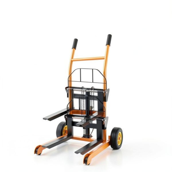 Hydraulic Material Lift Pallet Truck LuminaLiftCure 441lb Stacker-2
