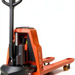 Full Electric Pallet Jack MBOIFEA 4400lb Capacity Orange 48x27 Forks-0