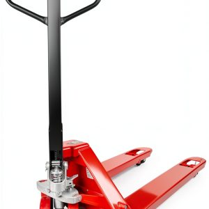 NORTHSKY Narrow Manual Pallet Jack 48x21 Red Steel 5500lb Capacity-0