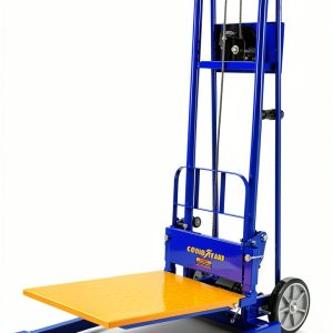 Goodyear Material Lift Winch Stacker Pallet Dolly 330lb 40in Lift-0