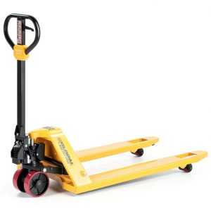 Global Industrial Industrial Duty Pallet Jack with 27" W x 48" L Forks, 5500 lb. Capacity, General Purpose Manual Pallet Truck for Warehouse, Manufacturing and Retail-0